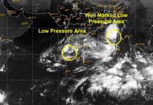 Bay of Bengal Low-Pressure System Could Develop Into Cyclone by October 26