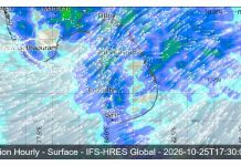 SRI LANKA WEATHER FORECAST FOR TOMORROW, 25 OCTOBER 2026