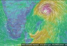 “Cyclone Arnab” Andhra Coast Landfall Possible by October 28, Heavy Rain in Bengal