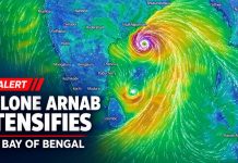 Update 3 : Cyclone Arnab Intensifies Over Bay of Bengal; Red Alert Issued for Andhra Pradesh Coast Category Template - Default PRO