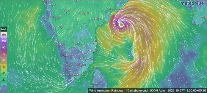 Cyclone Arnab Red Alert for Andhra Pradesh