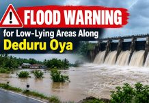Flood Warning Issued for Low-Lying Areas Along Deduru Oya as Reservoir Releases Water