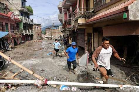 Nepal Floods Sri Lankan Nationals Reportedly Unaffected in Gorkha District
