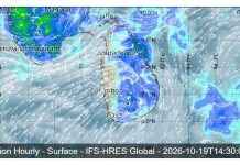 SRI LANKA WEATHER FORECAST FOR TODAY, 19 OCTOBER 2026