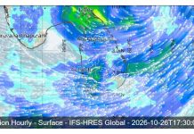 SRI LANKA WEATHER FORECAST FOR TODAY, 26 OCTOBER 2026